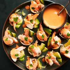 Prawn Cocktail Wonton Cups | Marion&#039;s Kitchen Recipe Page