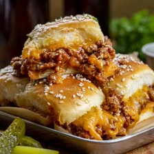 Sloppy Joe Sliders Recipe Page