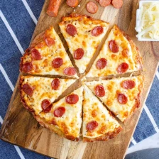 3 Ingredient Chicken Crust Pizza (Video) Recipe Page