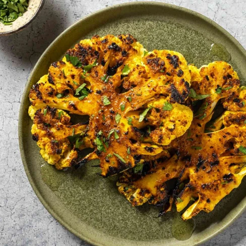 Grilled Spiced Cauliflower Recipe Image