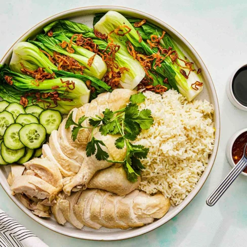 Hainanese Chicken Rice Set Image