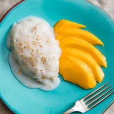 Khao Niao Mamuang (Thai Coconut Sticky Rice With Mango) Recipe Recipe Page