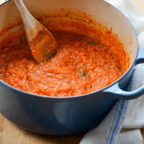 Homemade Tomato Sauce Image