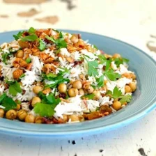 Fragrant Chickpea Rice Pilaf Recipe Page