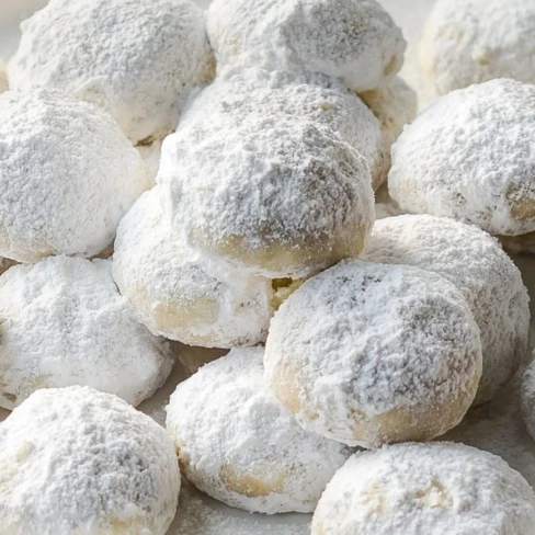 Coconut-Lime Mexican Wedding Cookies Image