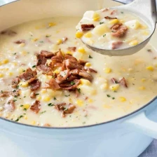 Ham and Corn Chowder with Potato Recipe Page