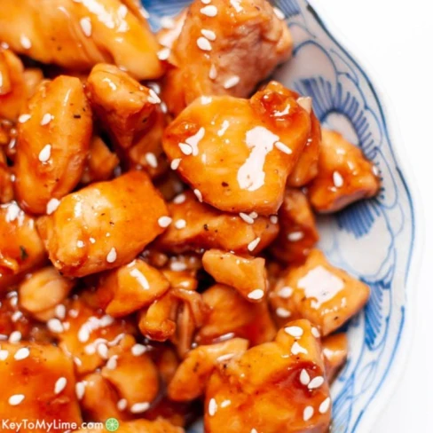 Teriyaki Chicken Bites Recipe Image