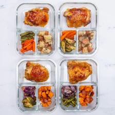 Easy Honey-Mustard Chicken Meal Prep Recipe By Tasty Recipe Page
