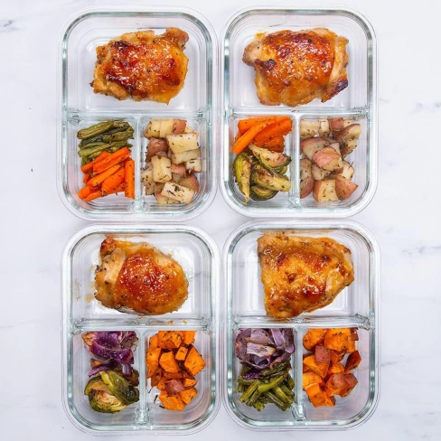 Easy Honey-Mustard Chicken Meal Prep Recipe By Tasty Image