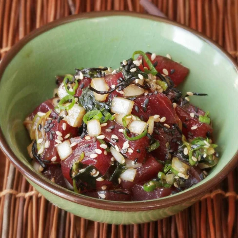 Tuna Poke (Hawaiian Raw-Tuna Salad) Recipe Image