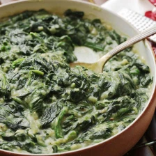 Vegan Cauliflower-Creamed Spinach Recipe Page