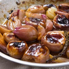 Roasted Shallots With Buttery Sweet-Tart Glaze Recipe Recipe Page