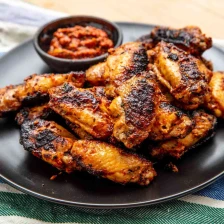 Grilled Turkish-Style Chicken Wings Recipe Page