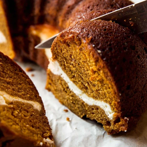 Pumpkin Cream Cheese Bundt Cake Image