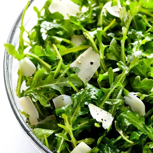 Arugula Salad with Parmesan, Lemon and Olive Oil Image