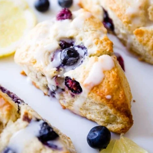 Lemon Blueberry Scones Image