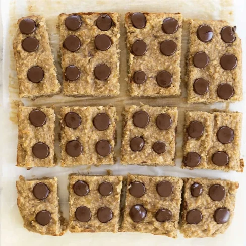 Banana Oatmeal Bars Image