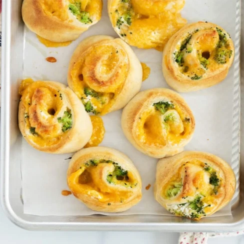 Broccoli and Cheese Pinwheels Image