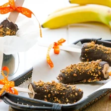 Frozen Chocolate Banana Recipe Page