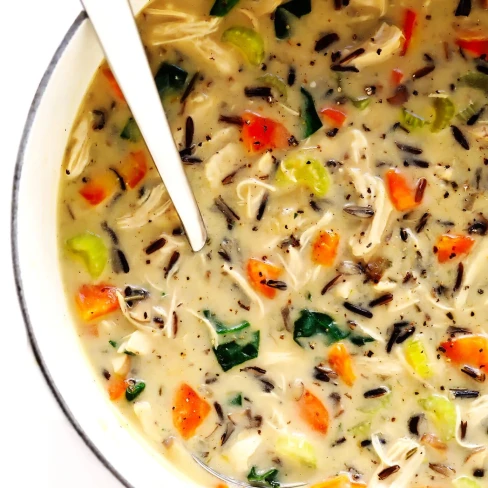 Chicken and Wild Rice Soup Image