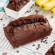 Double Chocolate Banana Bread Recipe Page