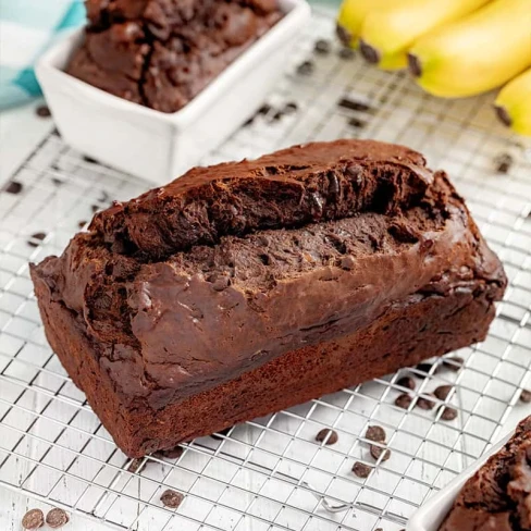 Double Chocolate Banana Bread Image