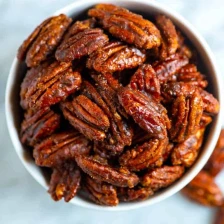 Easy Candied Pecans Recipe Page