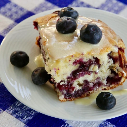 Blueberry Pudding With Hard Sauce Image