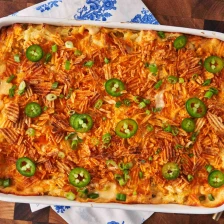 Chile Queso Funeral Potatoes Recipe Page