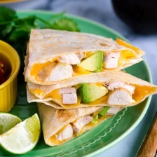 Teriyaki Chicken Quesadilla Recipe Page