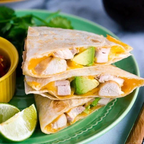 Teriyaki Chicken Quesadilla Image