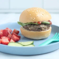 Easy Zucchini Burgers Recipe Page