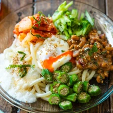 Cold Natto Udon Recipe Page