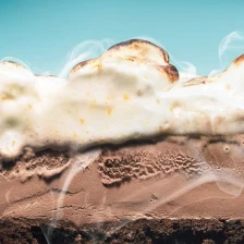 Mexican Chocolate Ice Cream Cake With Orange Meringue Recipe Page