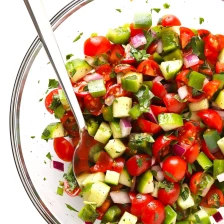 Quick Israeli Salad Recipe Page