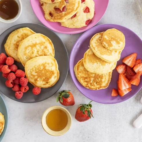 Fluffy Greek Yogurt Pancakes Image