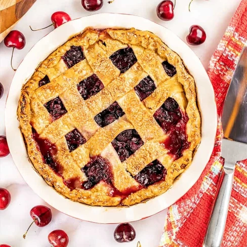 Homemade Cherry Pie Image