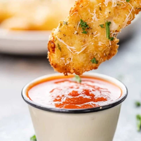 Air Fryer Garlic Parmesan Chicken Tenders Image