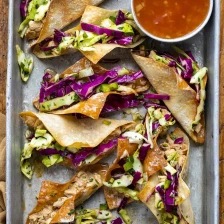 Chicken Wonton Tacos Recipe Page