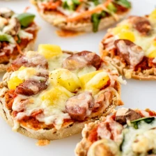 English Muffin Mini Pizzas Meal Prep Recipe Page