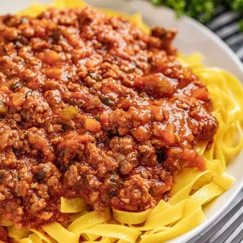 Classic Bolognese Sauce Image