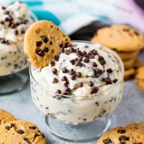 Chocolate Chip Cookie Dough Pudding Image