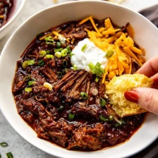 Slow Cooker Texas Style Chili Recipe Page