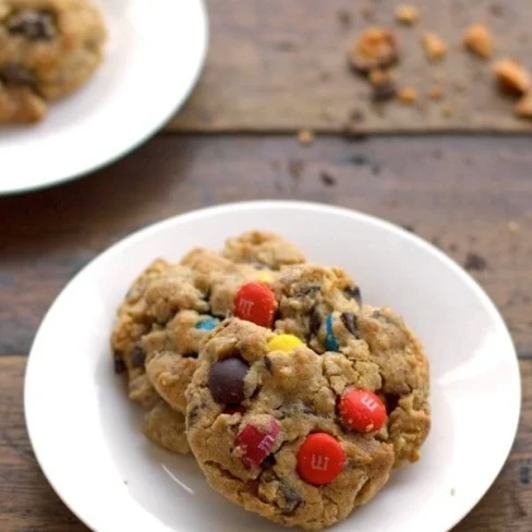 Butterfinger Monster Cookies Image