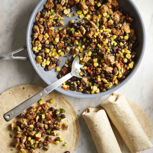 Vegan Freezer Breakfast Burritos Image