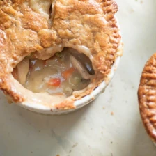 Individual Double-Crusted Chicken Pot Pies Recipe Page