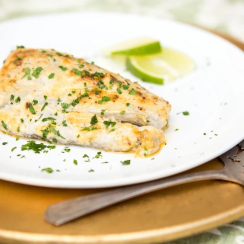 Quick and Easy Broiled Bluefish Fillets With Lime Aioli Image