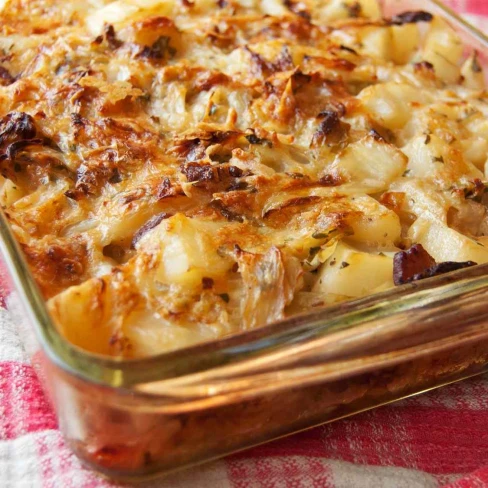 Polish Cabbage, Potato, and Bacon Casserole Recipe Image