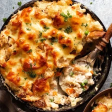 Garlic Bread Leftover Turkey Pot Pie Recipe Page