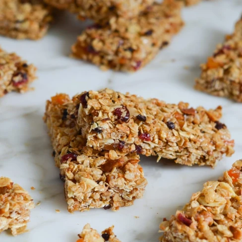 Crispy Honey Nut Granola Bars Image